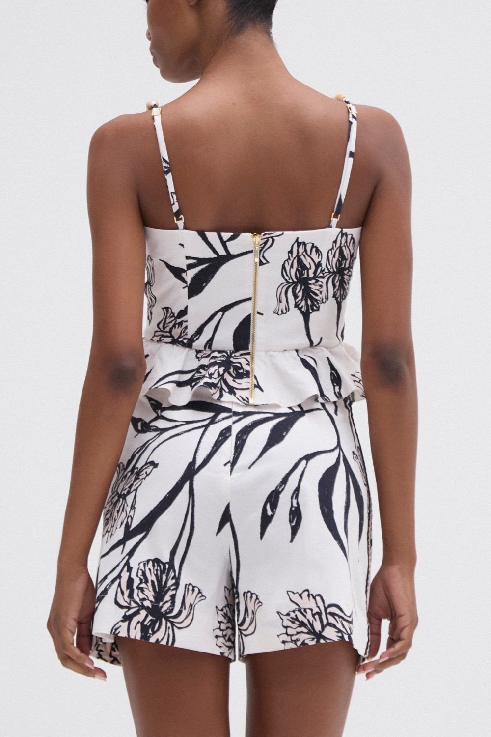 IRIS PEPLUM TOP