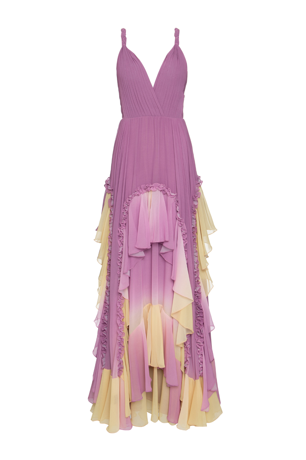 Degrade Flutter Long Dress