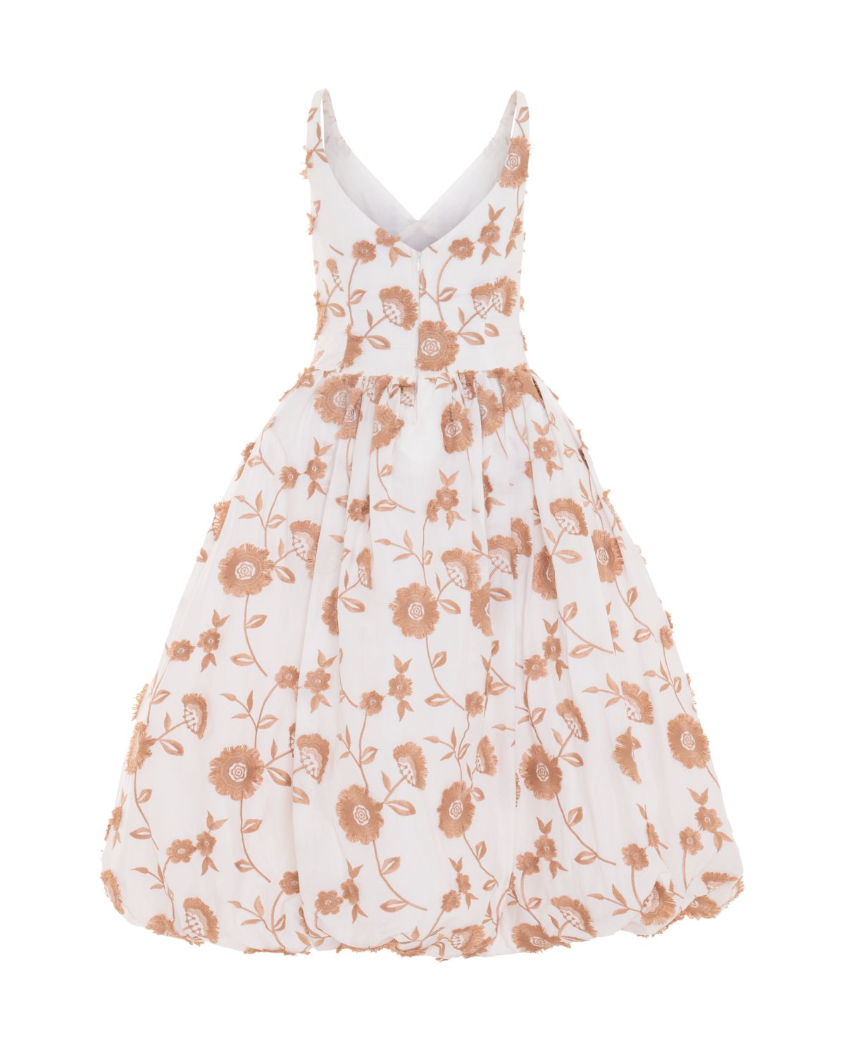 BOTANICAL POPLIN MIDI DRESS (RUNWAY)