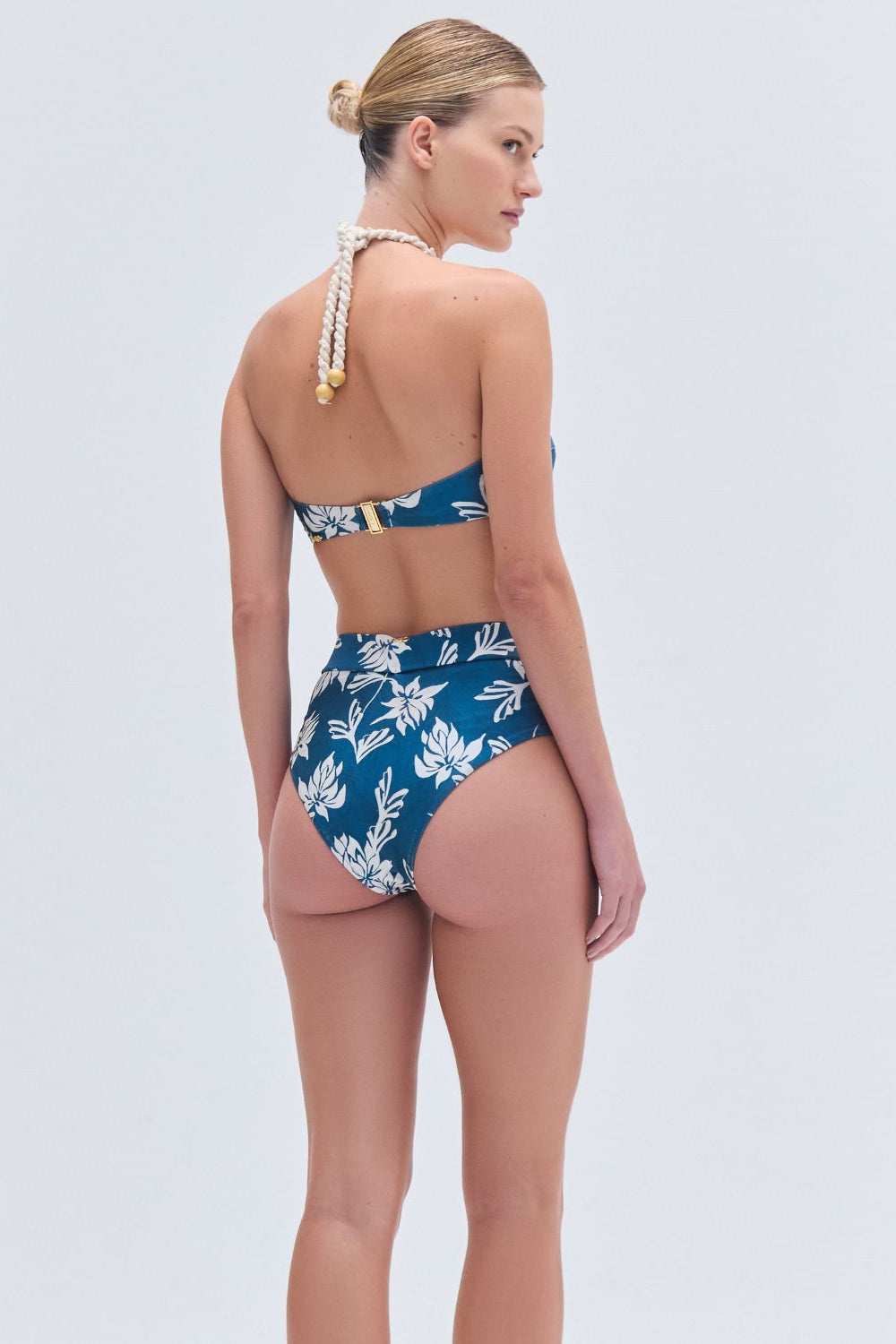 ARTICHOKE HALTERNECK BIKINI TOP