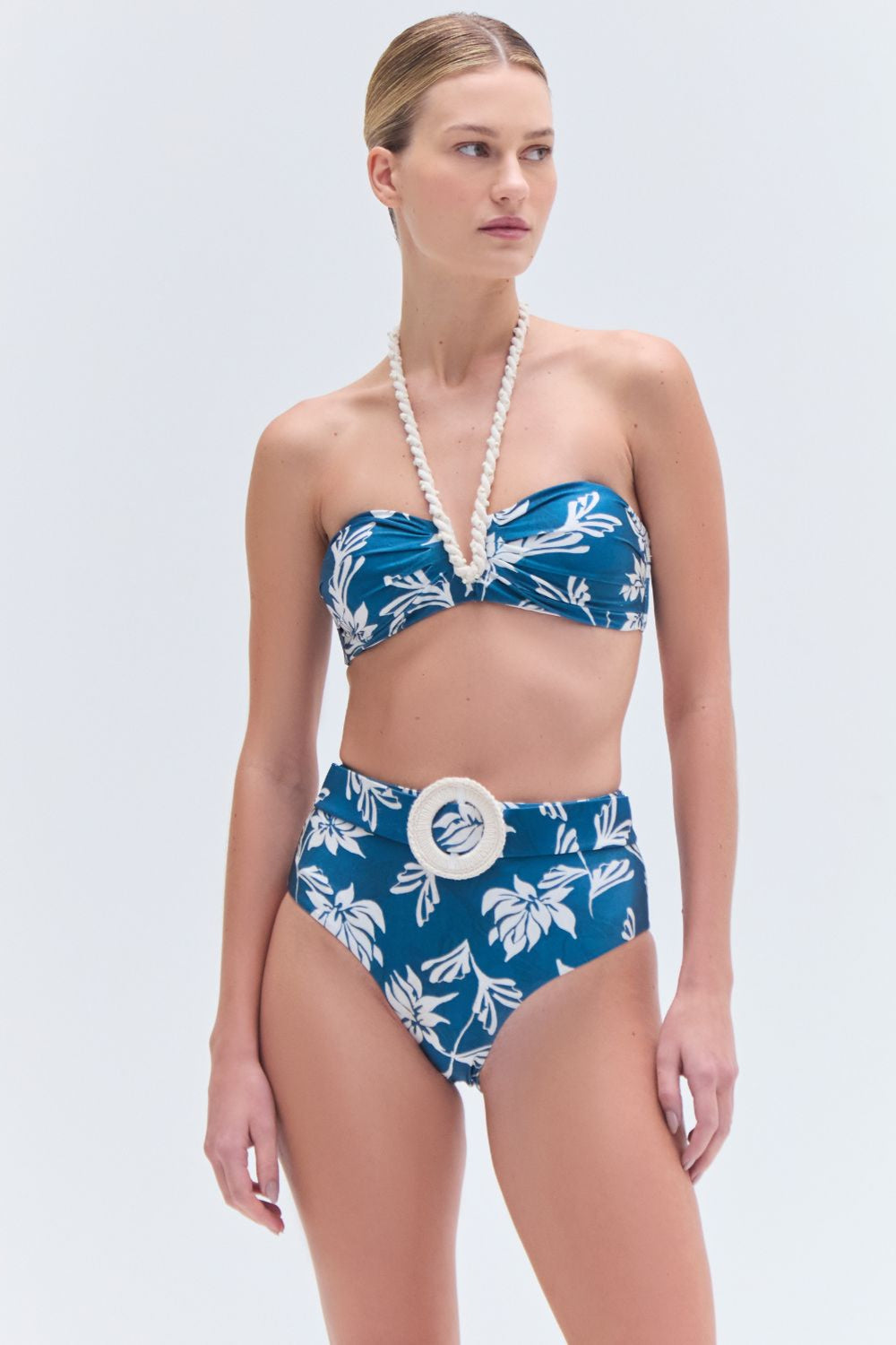 ARTICHOKE HALTERNECK BIKINI TOP