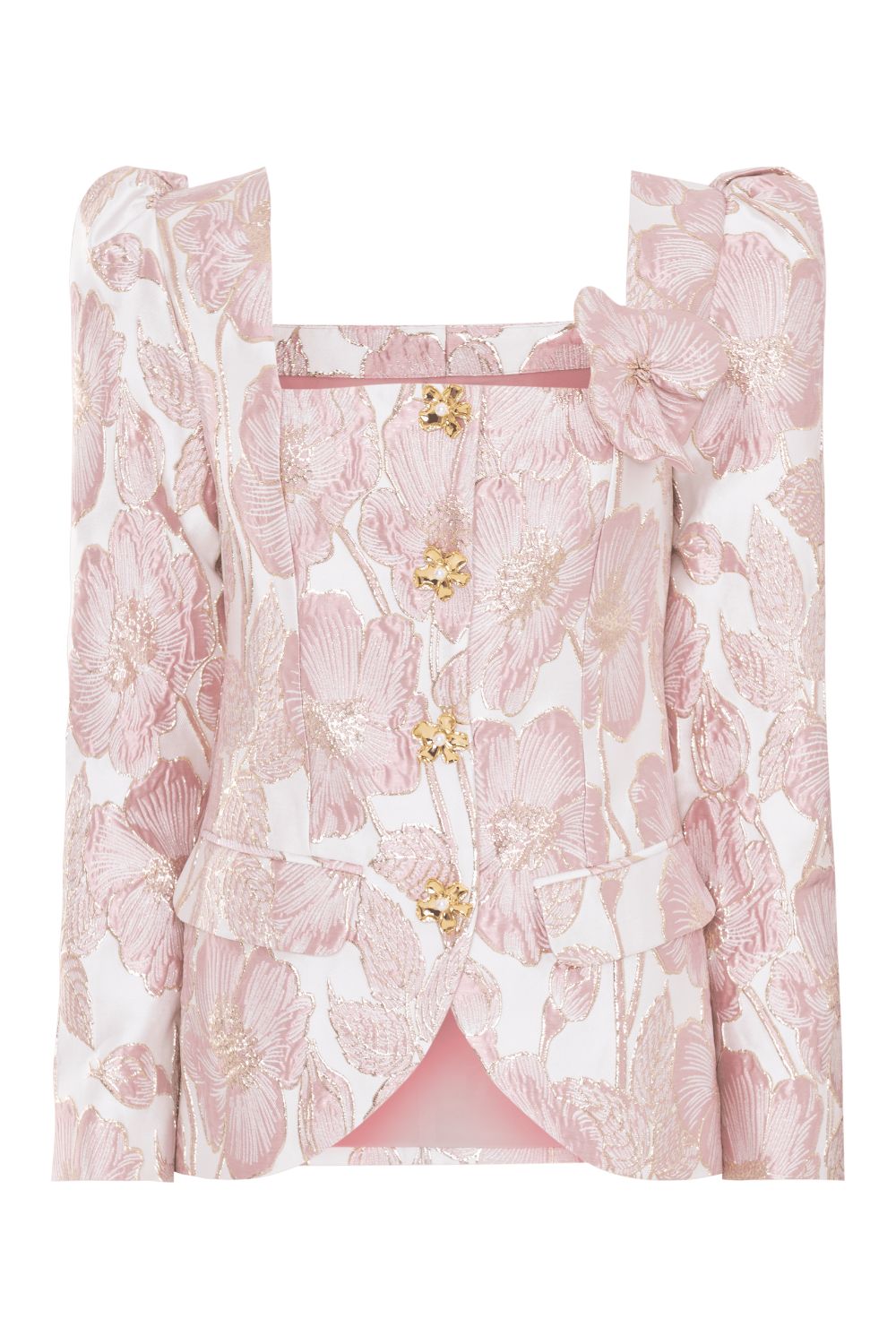PETAL JACQUARD JACKET