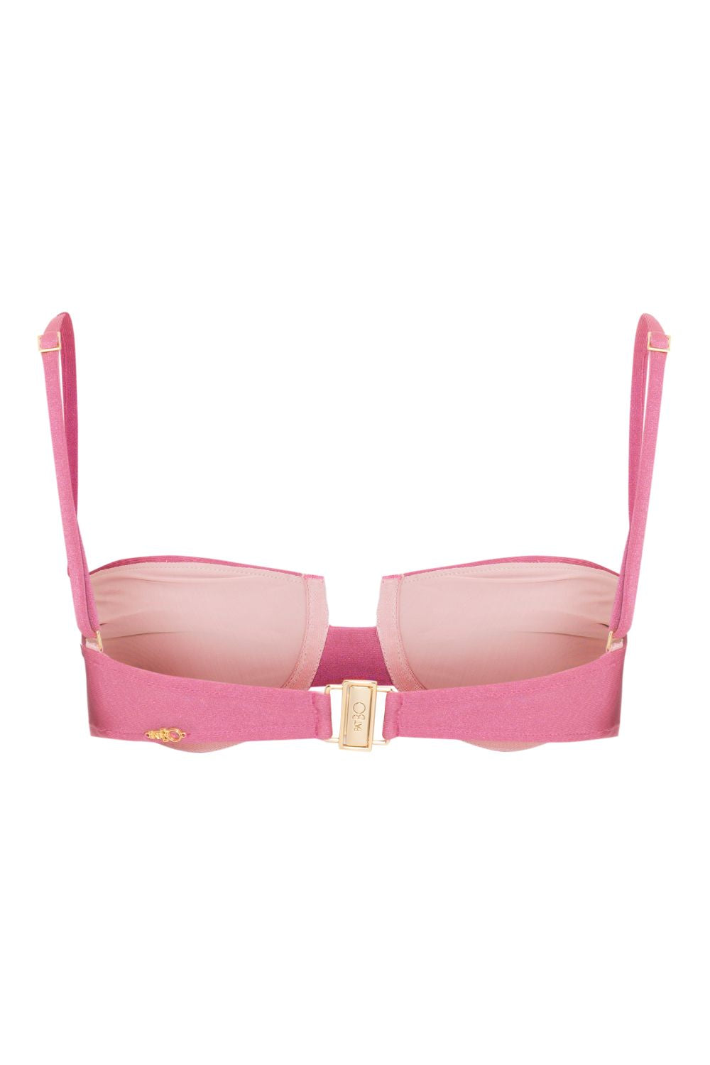 SEASHELL LYCRA EMBROIDERED BIKINI TOP