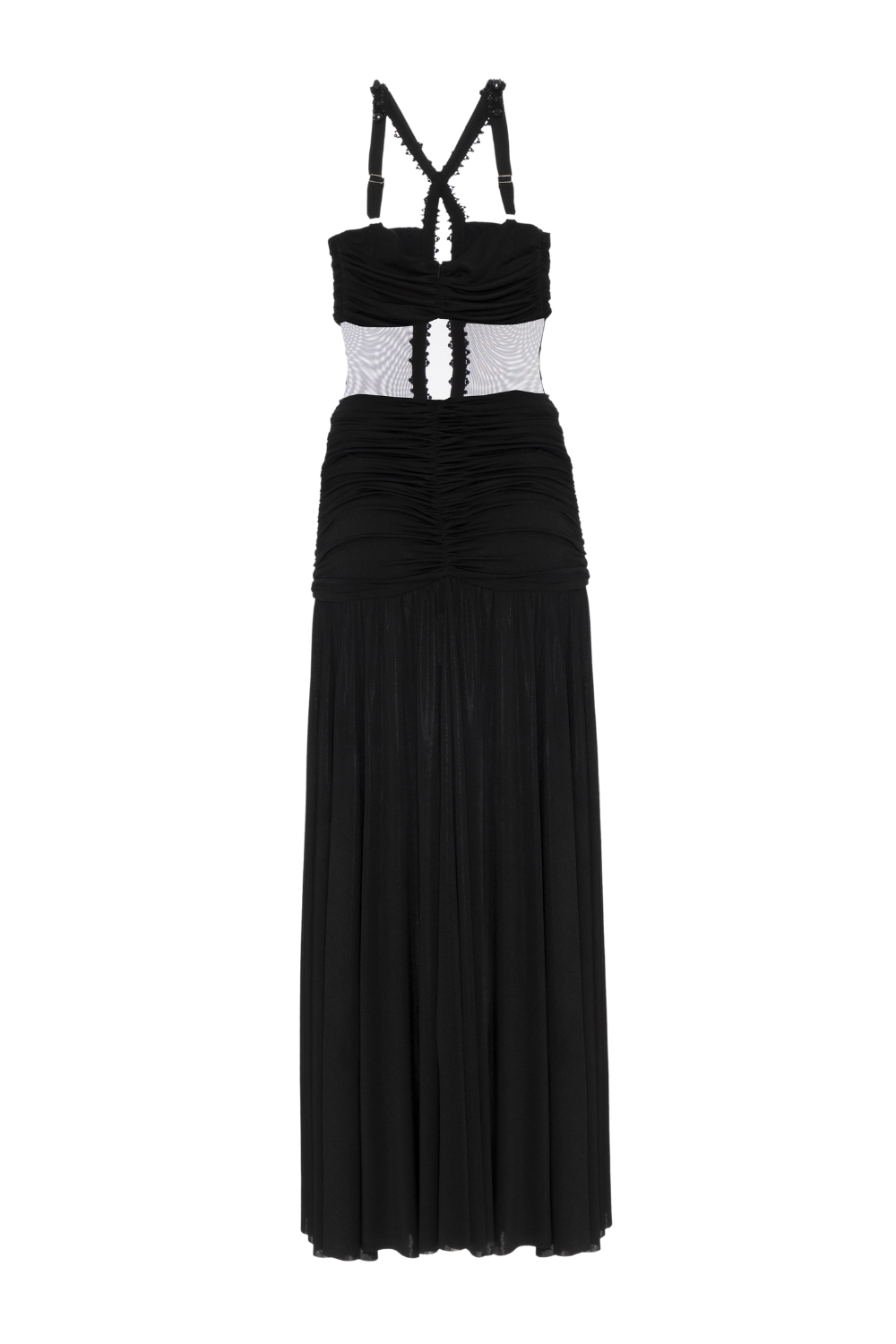 Moonlight Cross-Front Maxi Dress