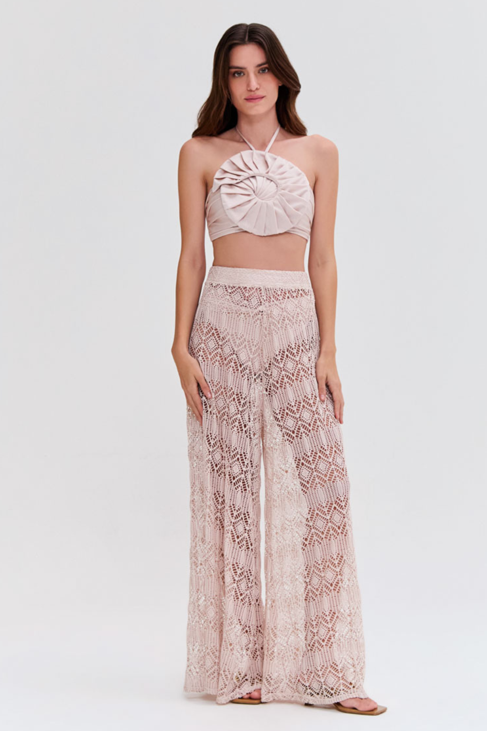 SEASHELL LYCRA BEACH PANT