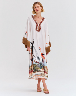 PARADISE LAND MAXI CAFTAN