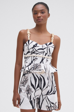 IRIS PEPLUM TOP