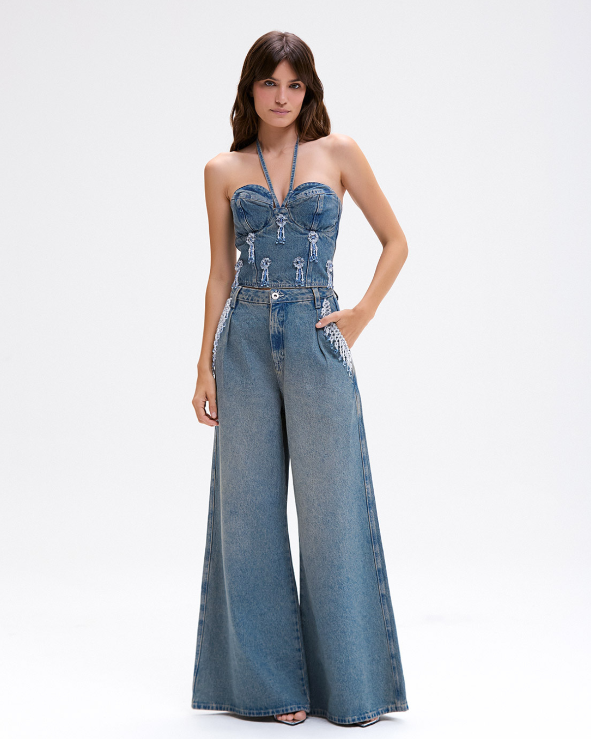 NOSTALGIC SKY DENIM PANT