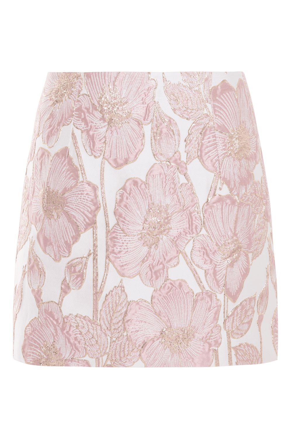 PETAL JACQUARD SKIRT