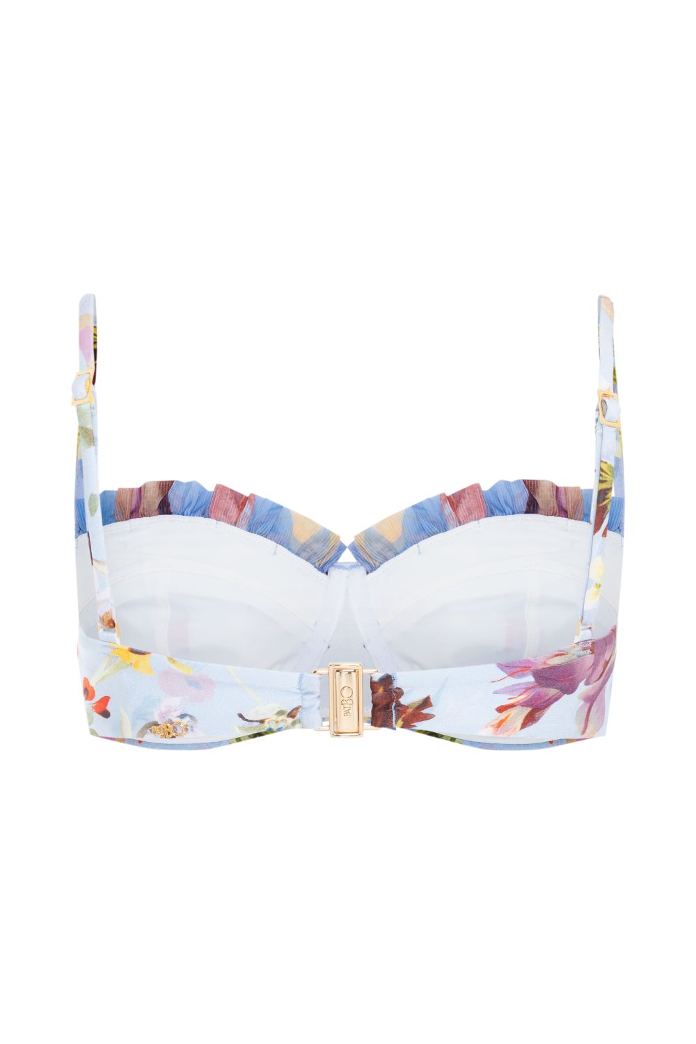 LILY FLOWER UNDERWIRE BIKINI TOP