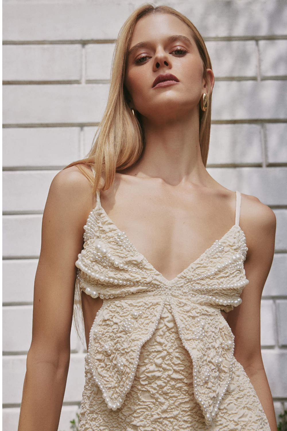 PAPILLON JACQUARD BUTTERFLY MAXI DRESS