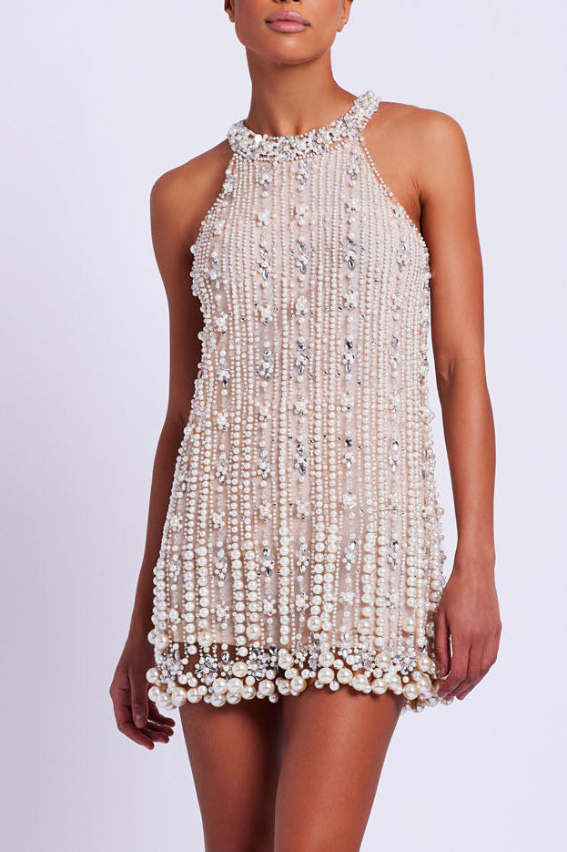 Pearl-Beaded Tunic
