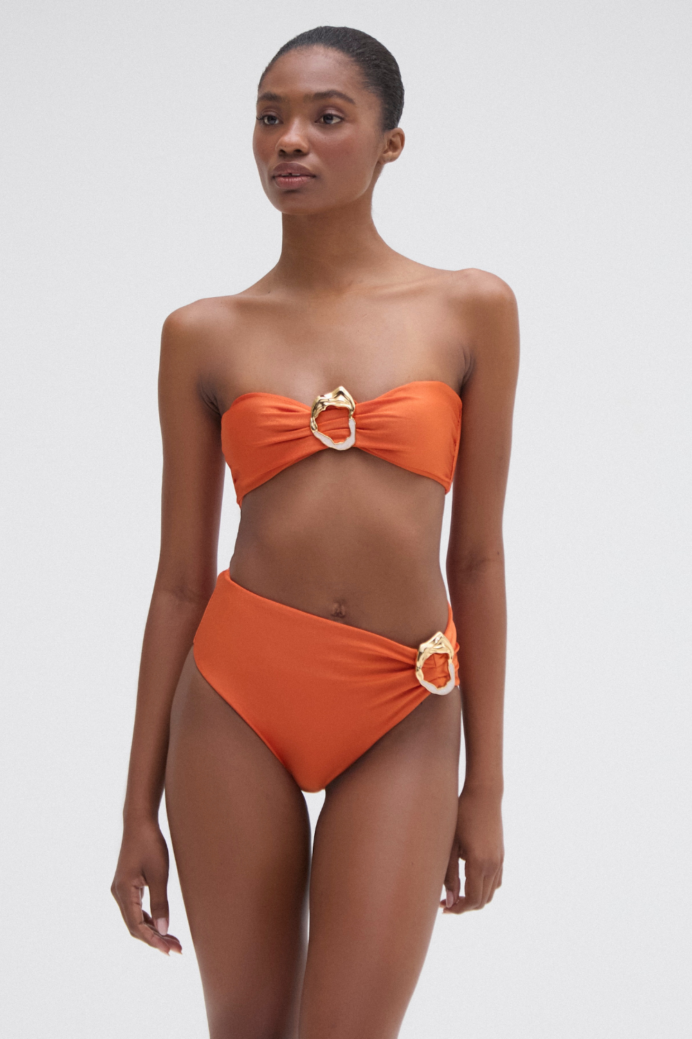 JERSEY SANDS STONE BIKINI TOP