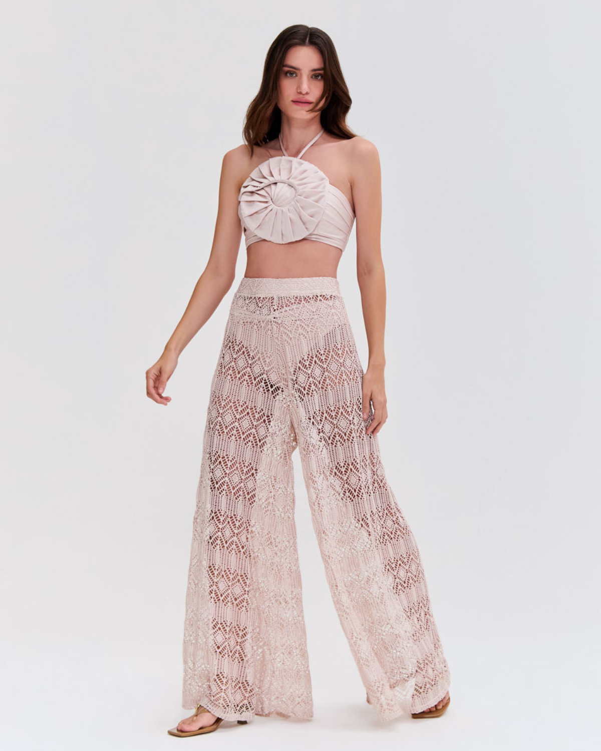 SEASHELL LYCRA BEACH PANT