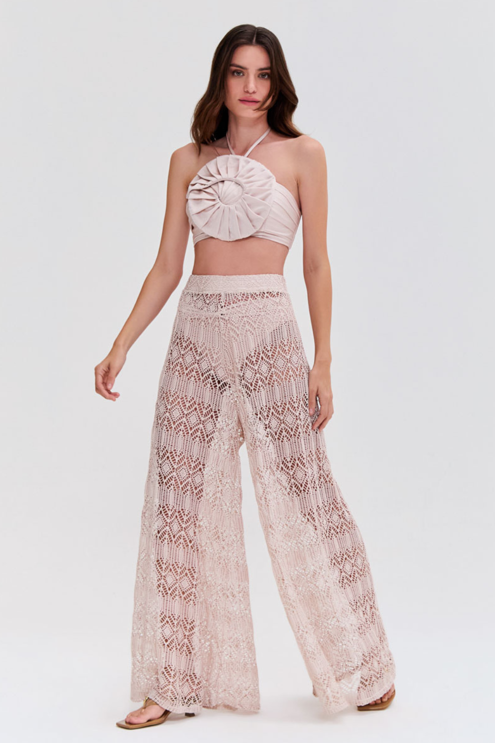 SEASHELL LYCRA BEACH PANT