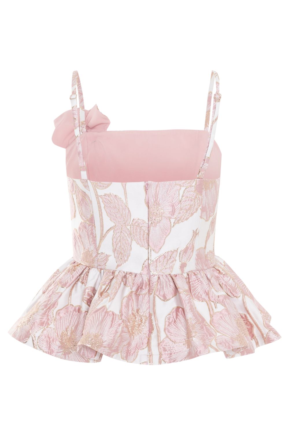 PETAL JACQUARD TOP