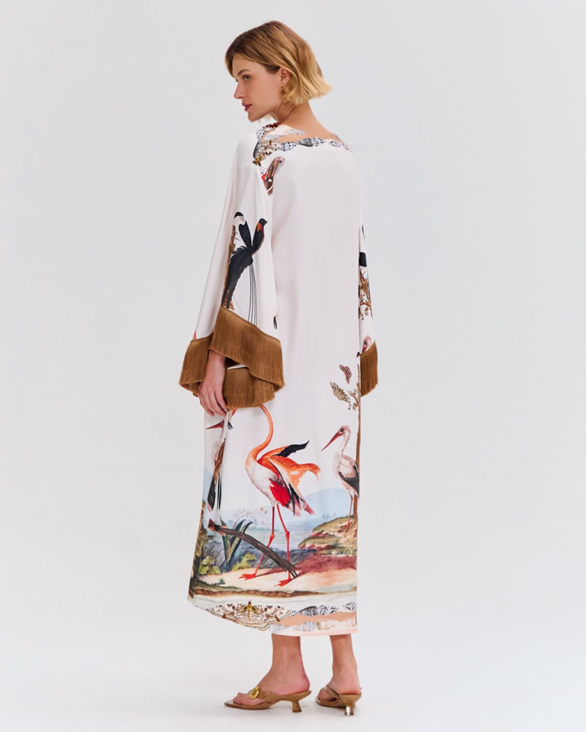 PARADISE LAND MAXI CAFTAN