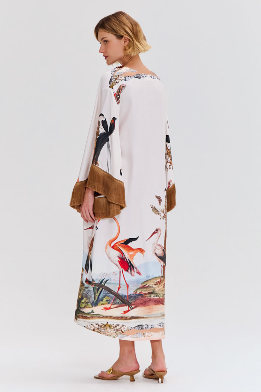 PARADISE LAND MAXI CAFTAN