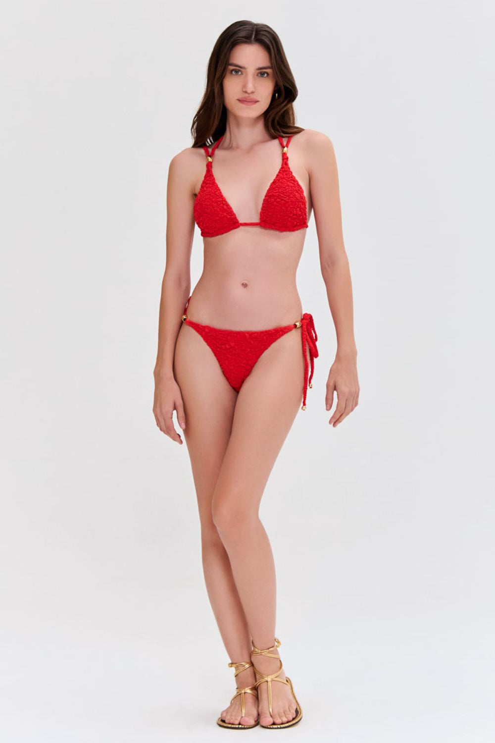 PAPILLON JACQUARD BIKINI TOP