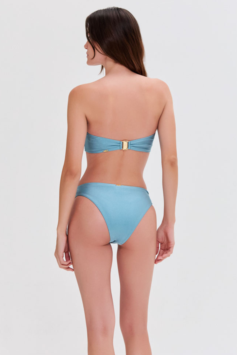 SEASHELL LYCRA HALTERNECK PETAL BIKINI TOP