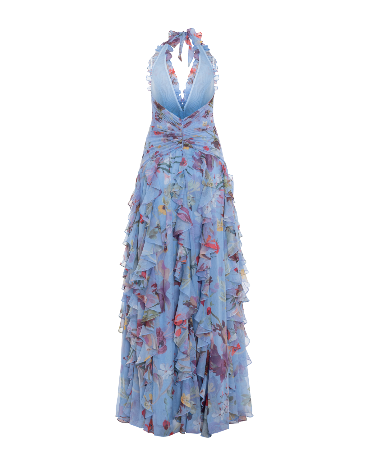 LILY FLOWER FLUTTER GOWN