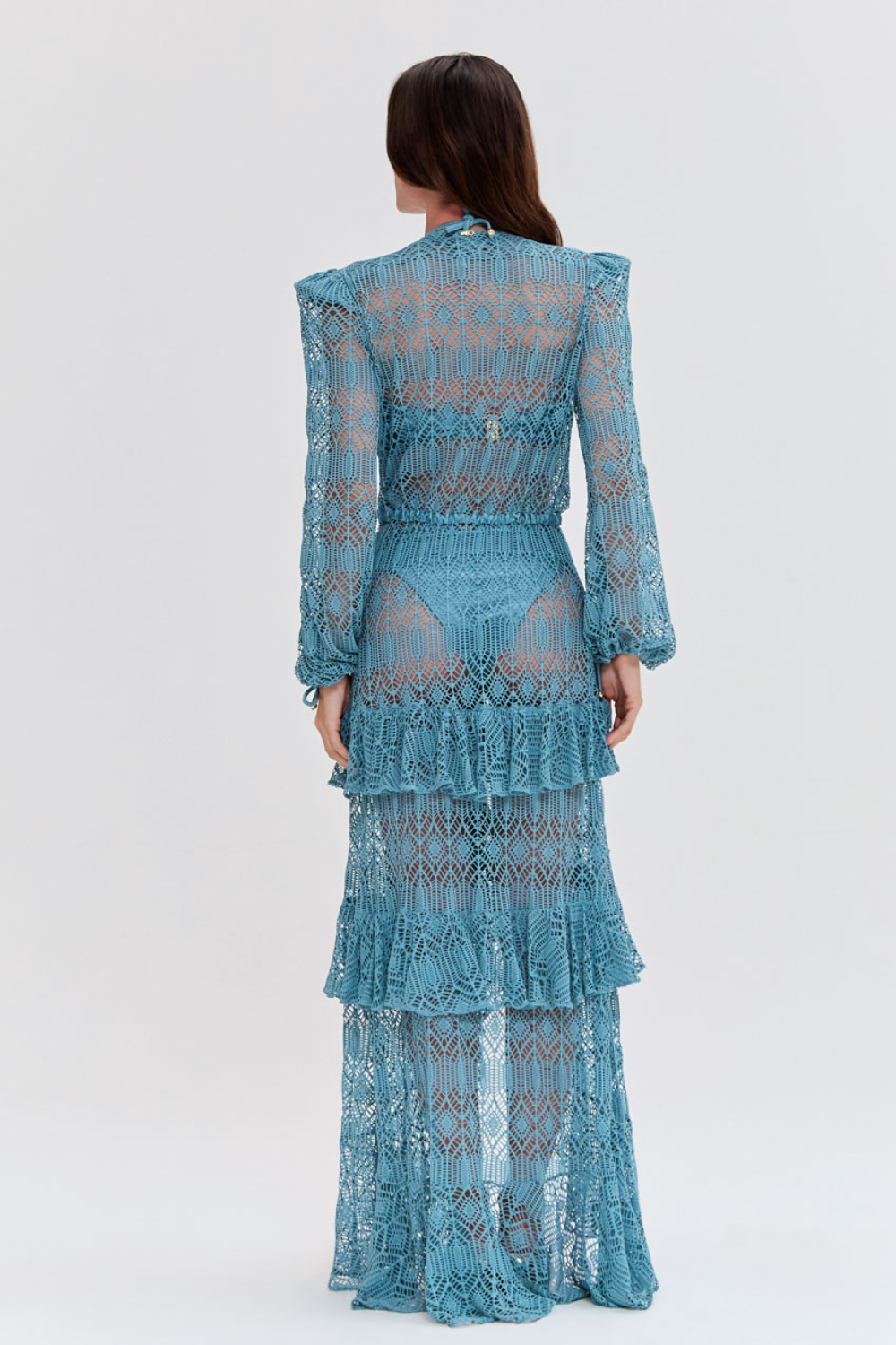 SEASHELL LYCRA ROBE