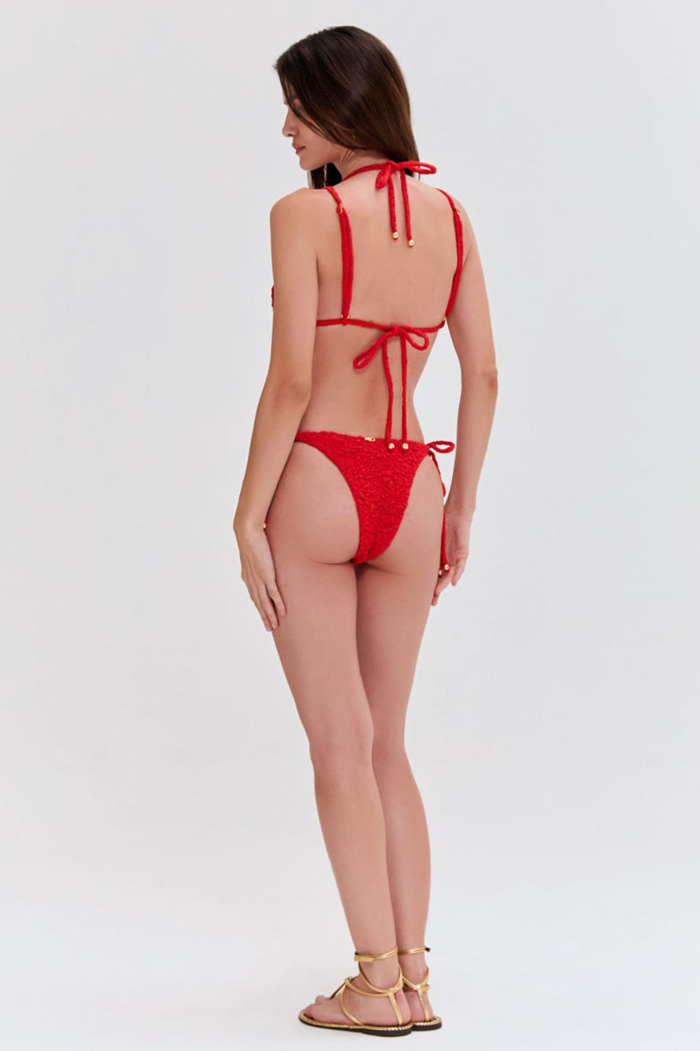 PAPILLON JACQUARD BIKINI TOP