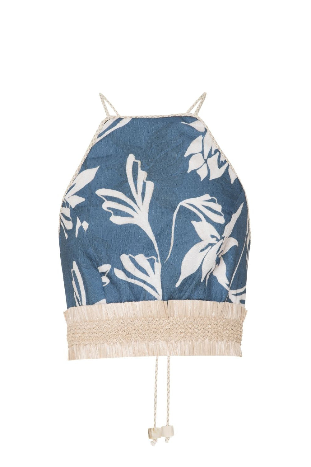 ARTICHOKE HALTERNECK TOP