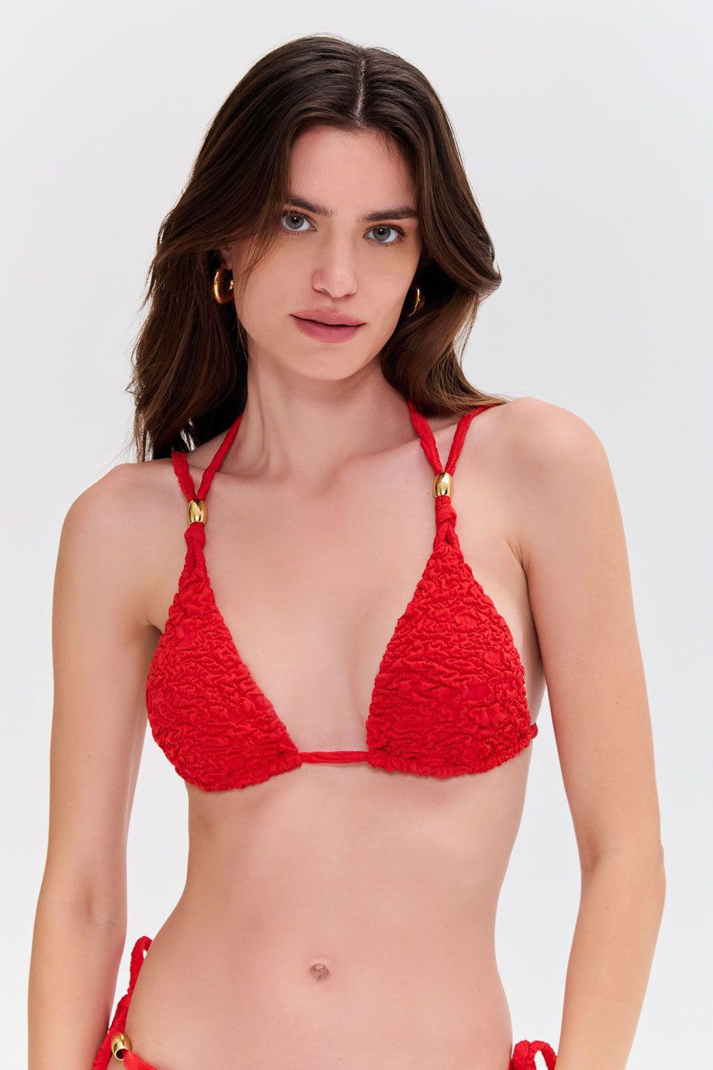 PAPILLON JACQUARD BIKINI TOP