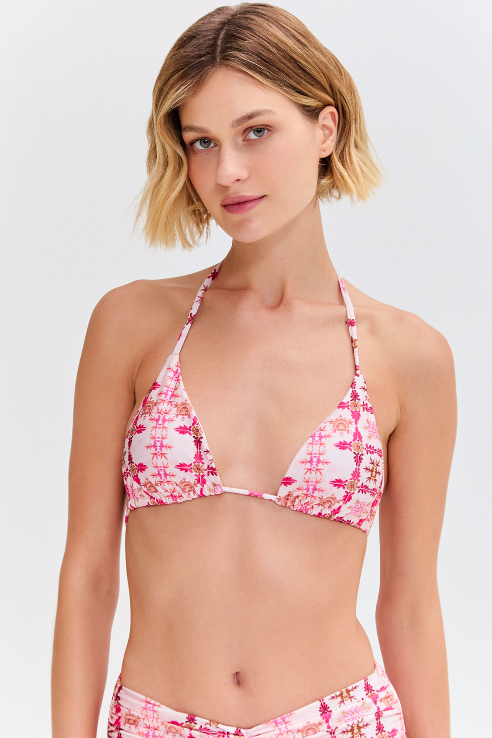 SINTRA FLOWER LACE BIKINI TOP