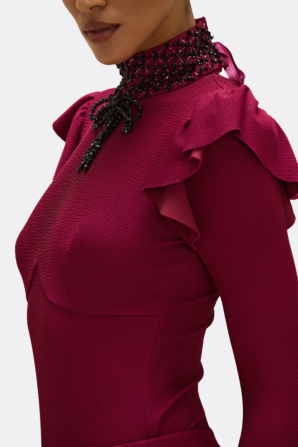 GRACE KNIT LONG SLEEVE BODYSUIT