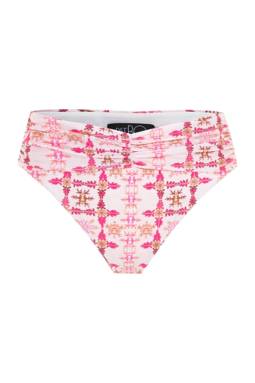 SINTRA FLOWER HIGH WAIST BIKINI BOTTOM