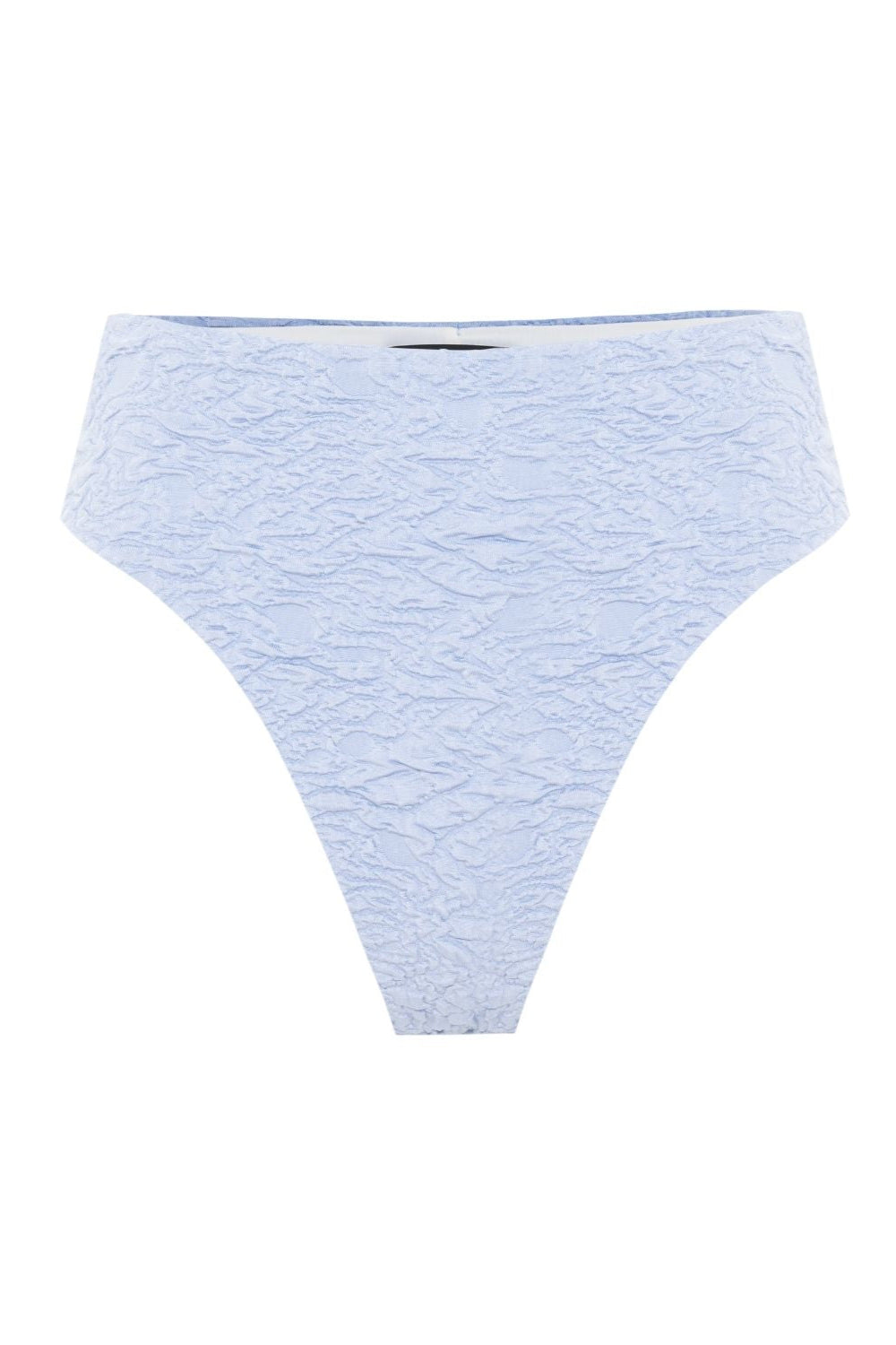 PAPILLON JACQUARD HIGH WAIST BIKINI BOTTOM