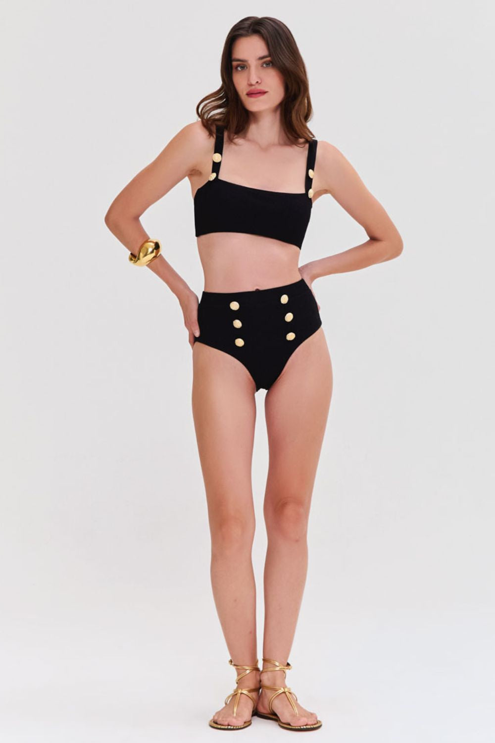 MERIAN KNIT HIGH WAIST BIKINI BOTTOM