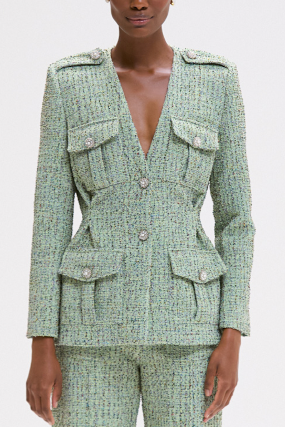 CRYSTAL TWEED JACKET