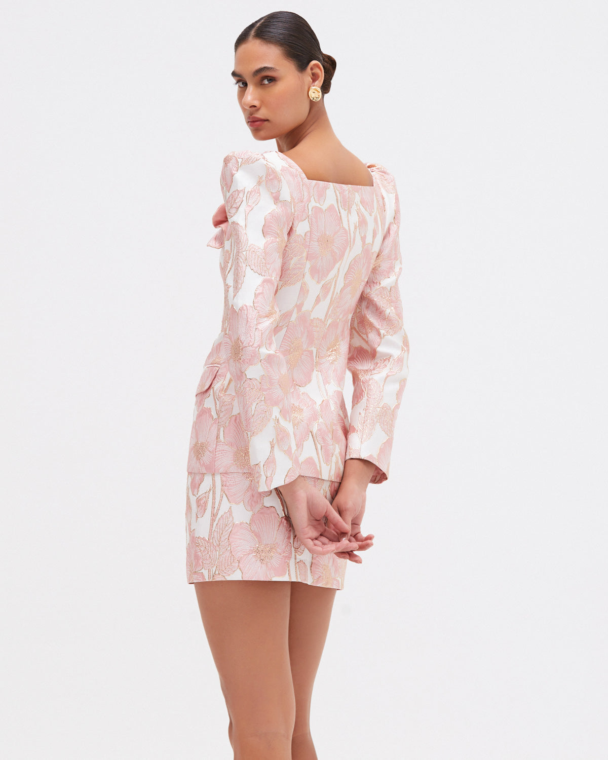 PETAL JACQUARD JACKET