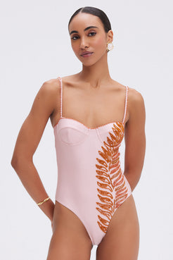 LAGOA LYCRA BEADED ONE PIECE