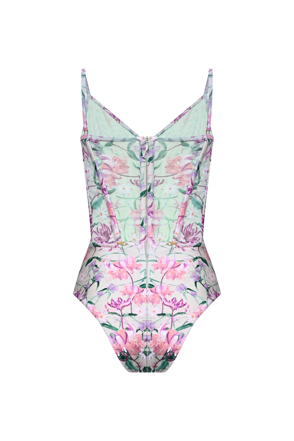 HONEY FLOWER TULLE BODYSUIT