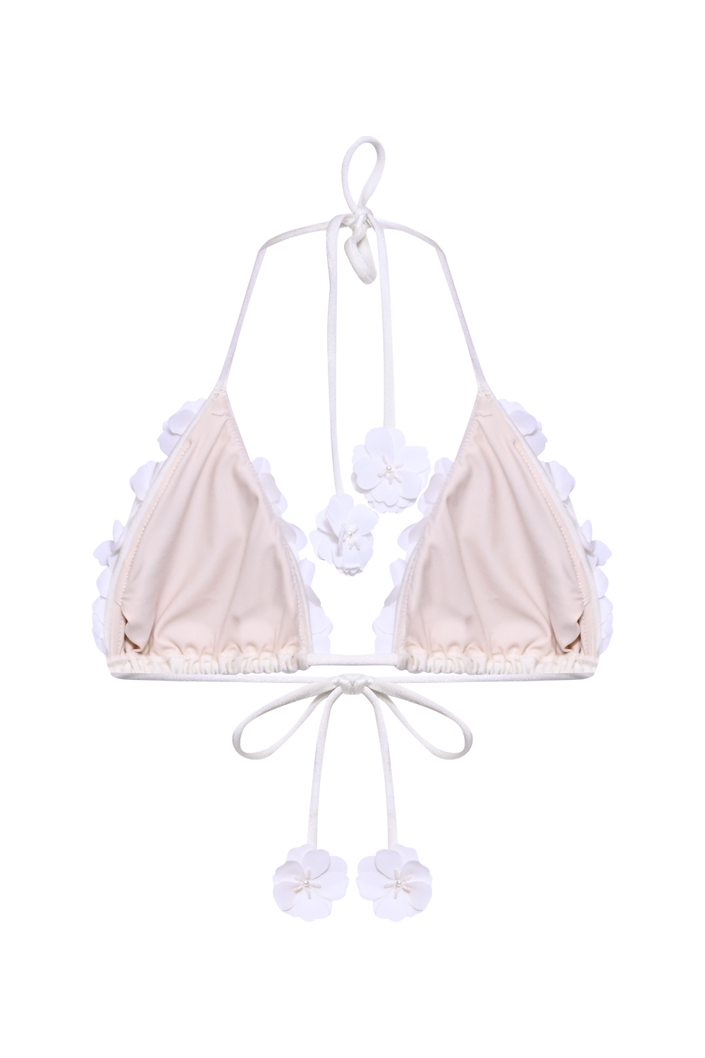 SUNSTONE LYCRA LACE BIKINI TOP