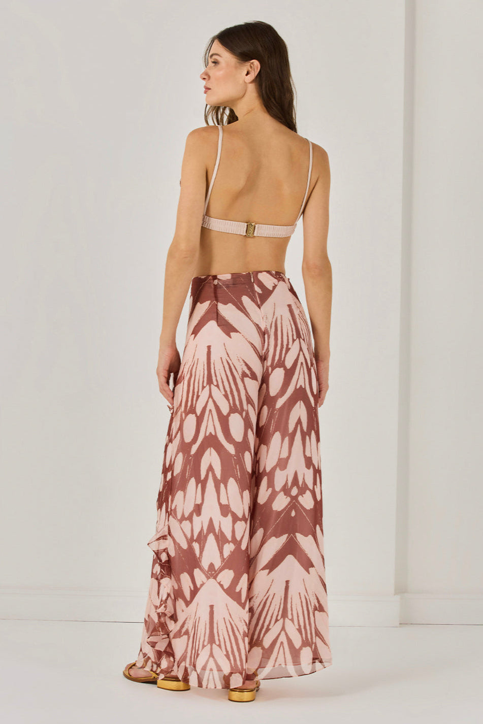 BUTTERFLY FLUTTER PANTS (RUNWAY)