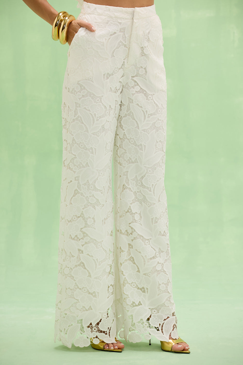 MYSIE LACE PANTS