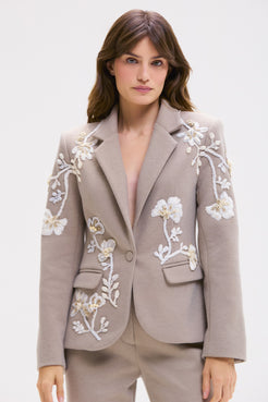 URBAN REFUGE EMBROIDERED BLAZER