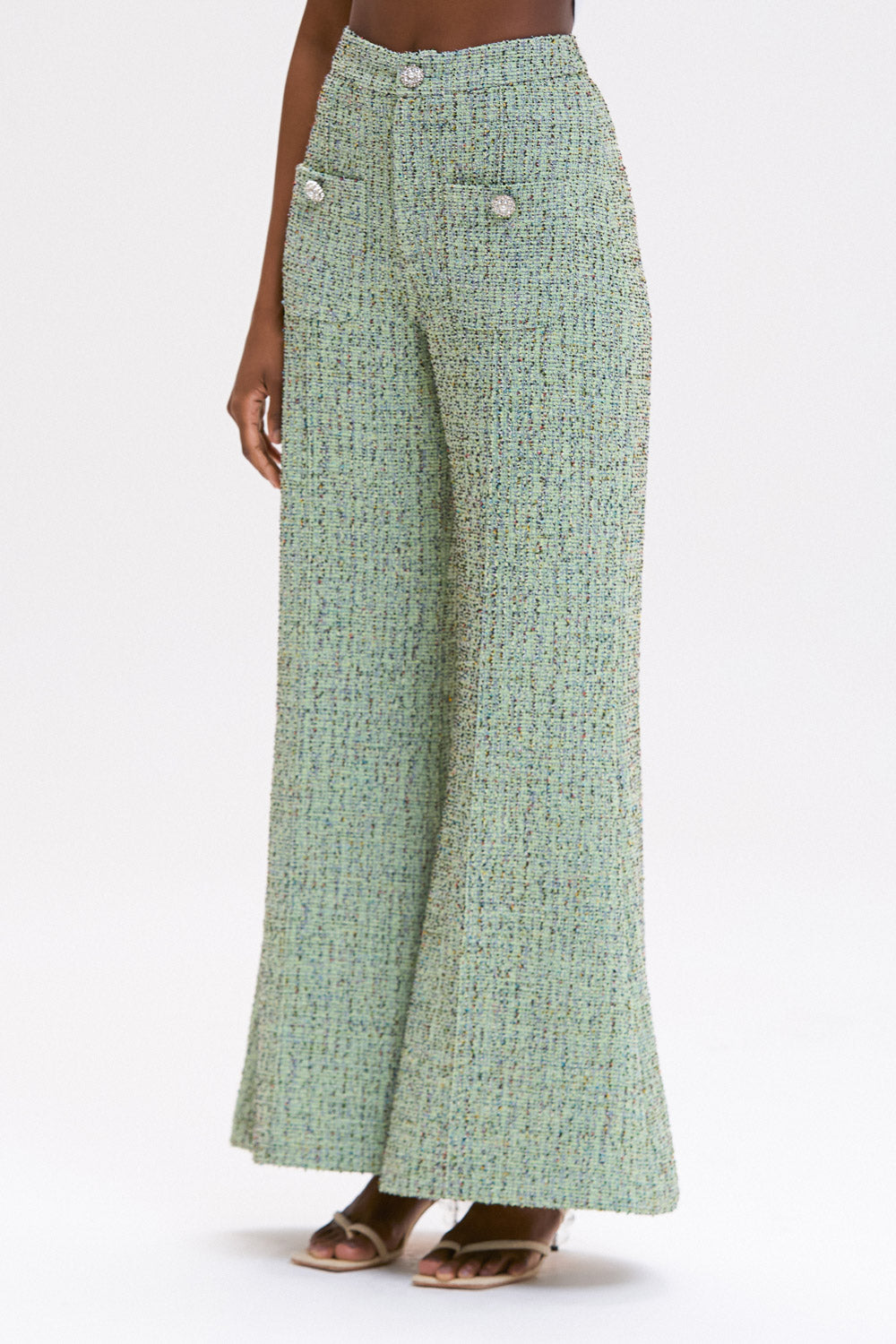 CRYSTAL TWEED PANT