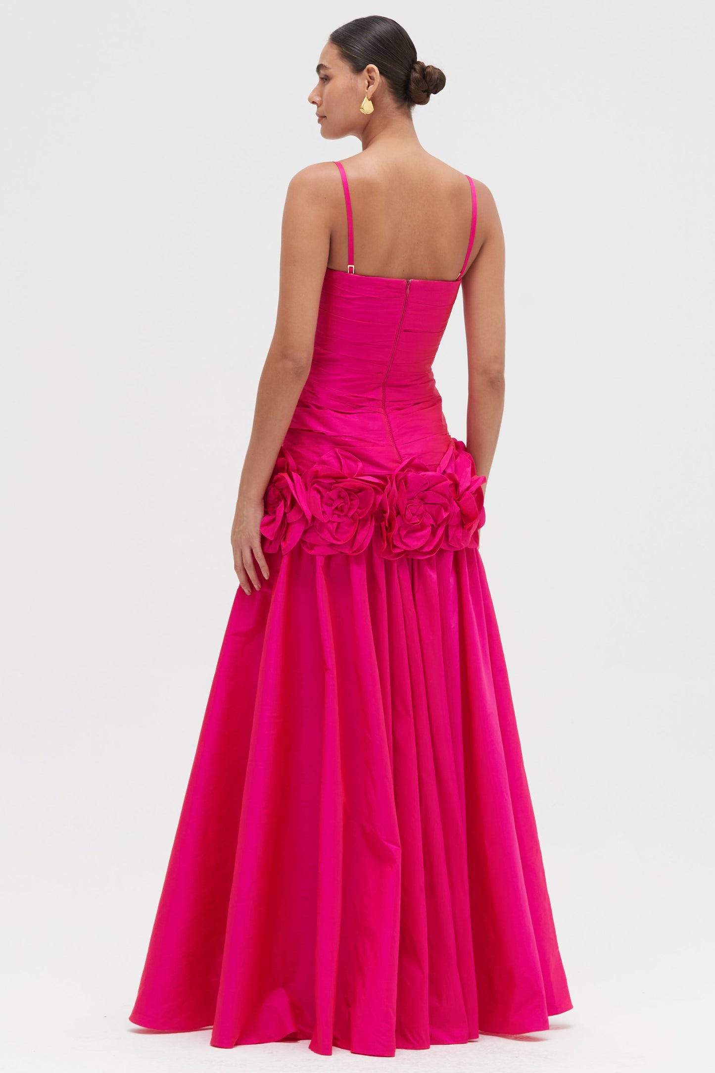 TAFFETA BLOOM GOWN