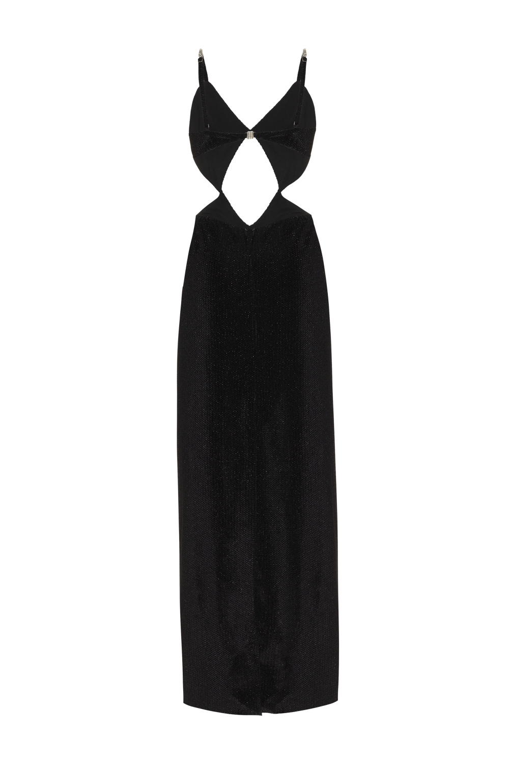 VELVET DEEP MAXI DRESS