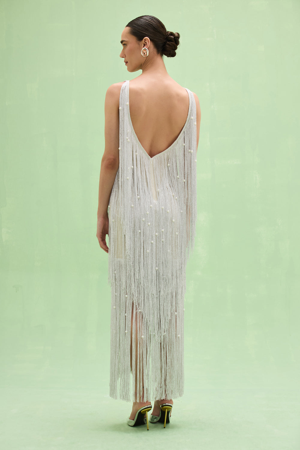 AUREA CROCHET MAXI DRESS