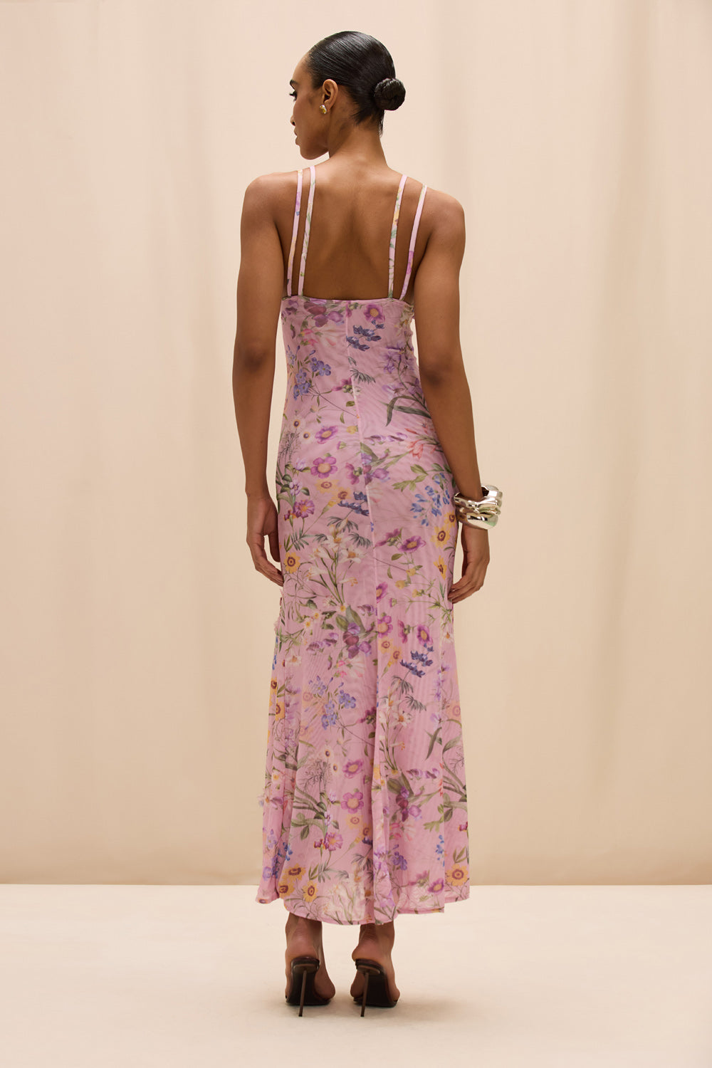 HEATHER EMBROIDERED MAXI DRESS