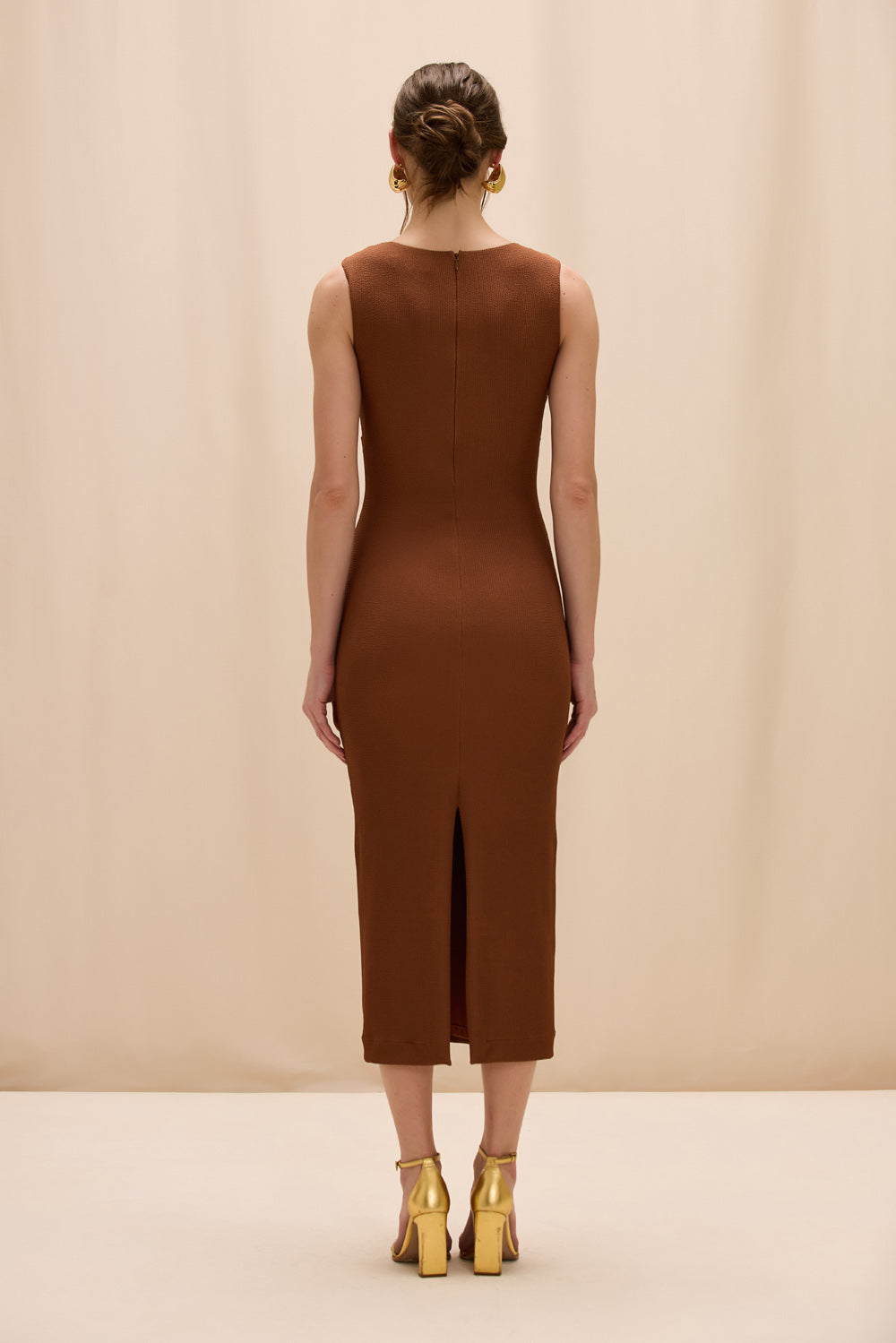 CORA KNIT MIDI DRESS