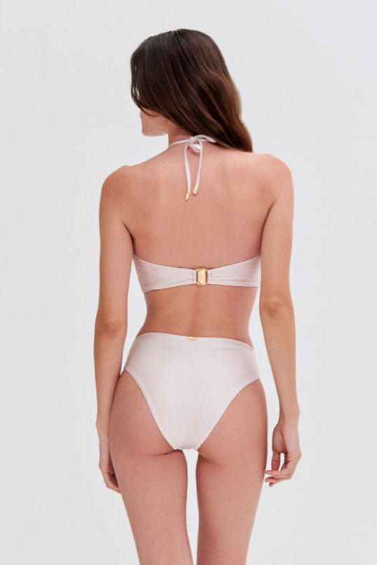 SEASHELL LYCRA SHELL BIKINI TOP