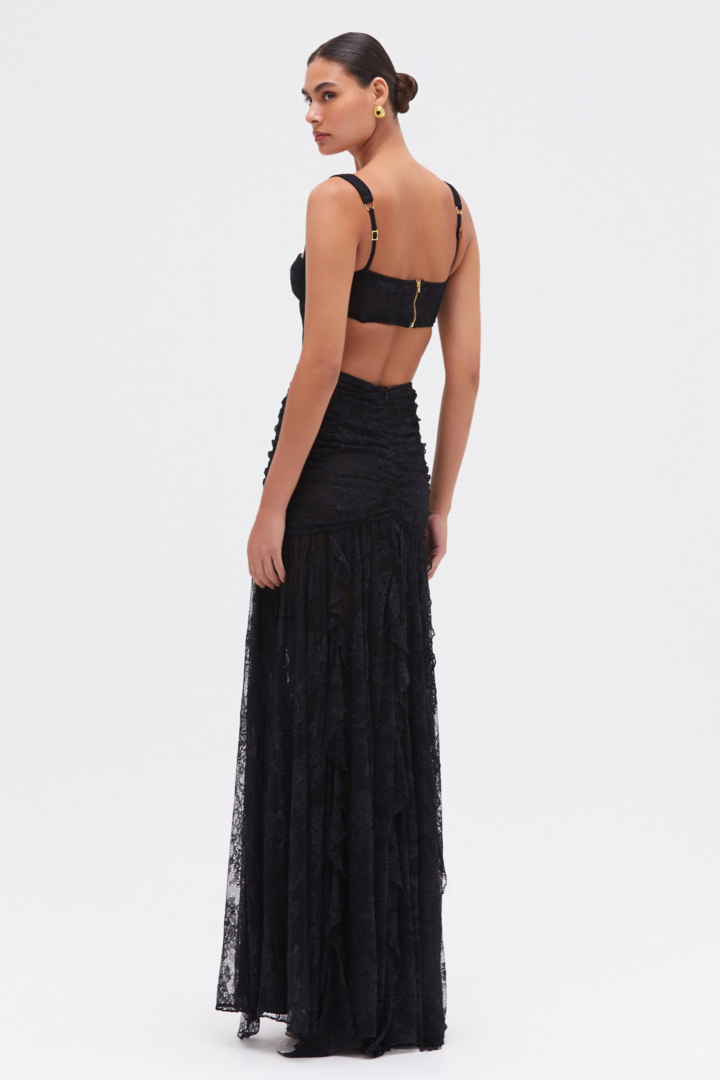 LAILA LACE CUT OUT GOWN